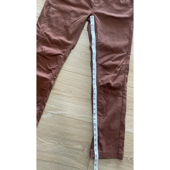 PrAna Pants Men's Brown Sepia Medium Straight Outdoor Performance Stretch Conver - Picture 15 of 16